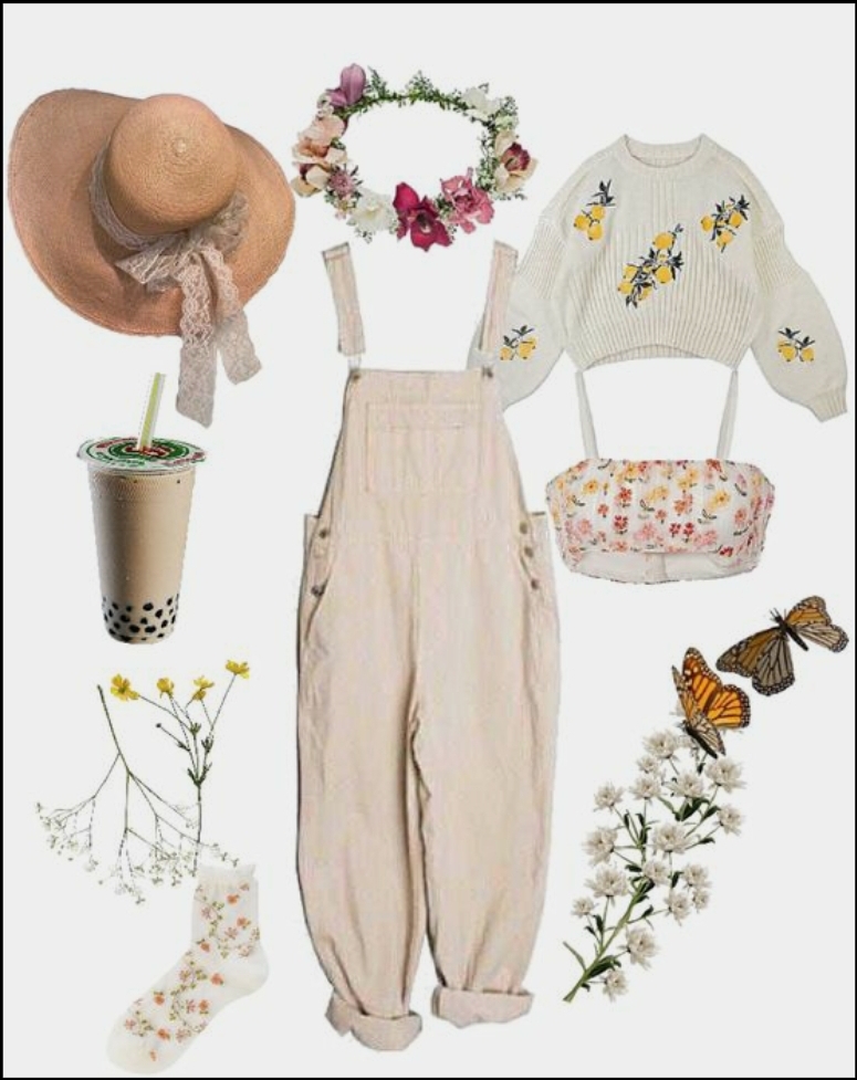 Cottagecore Aesthetic Fashion (Pinterest)