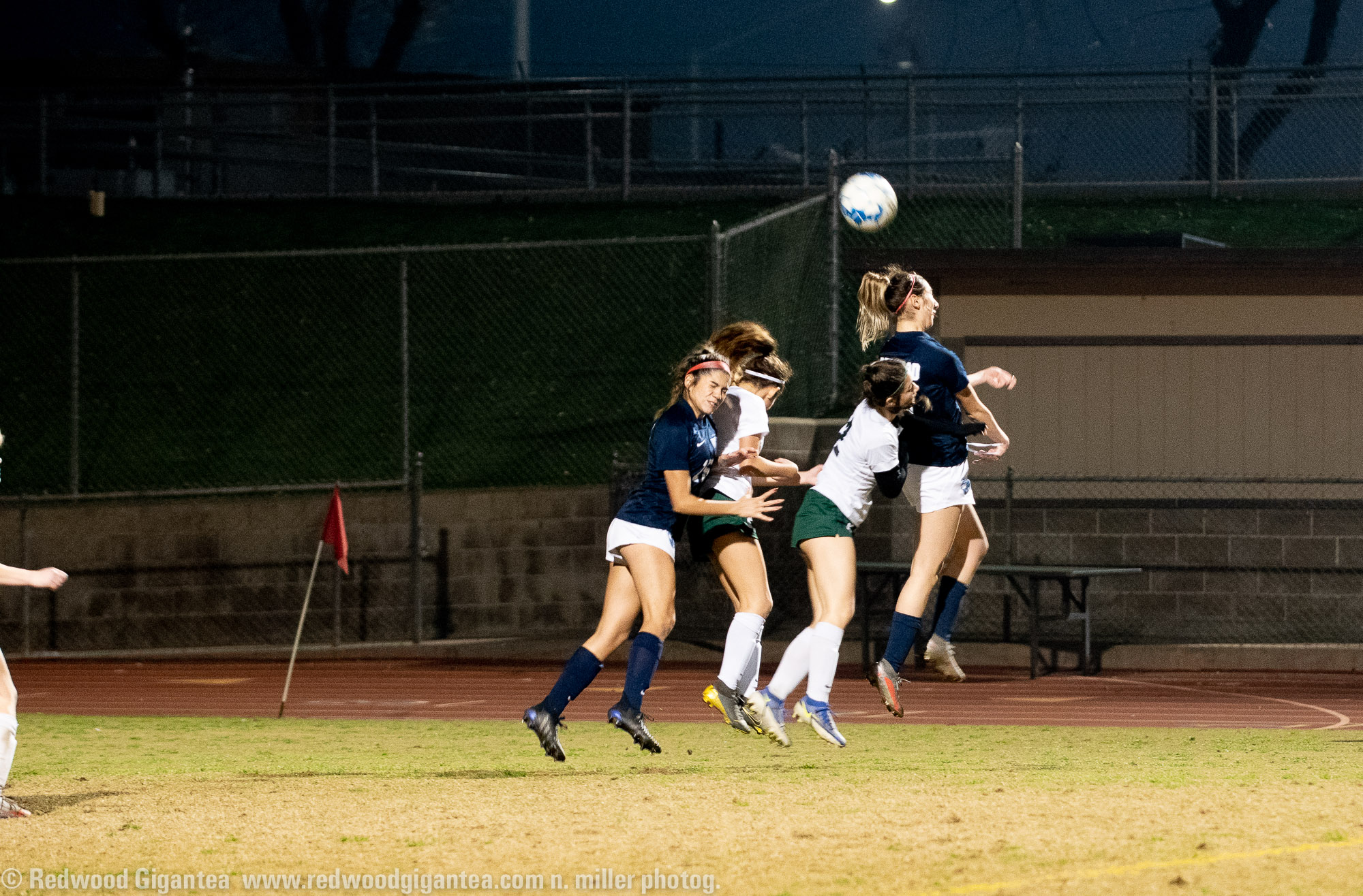 Redwood Women's Soccer 1.21.2022 Redwood Women's Varsity soccer defeats El Diamante 2-0 in a crucial game. Elise Hyde and Roxy Bahr scored 1 goal each. Photo N. Miller/Redwood Gigantea www.redwoodgigantea.com 2022