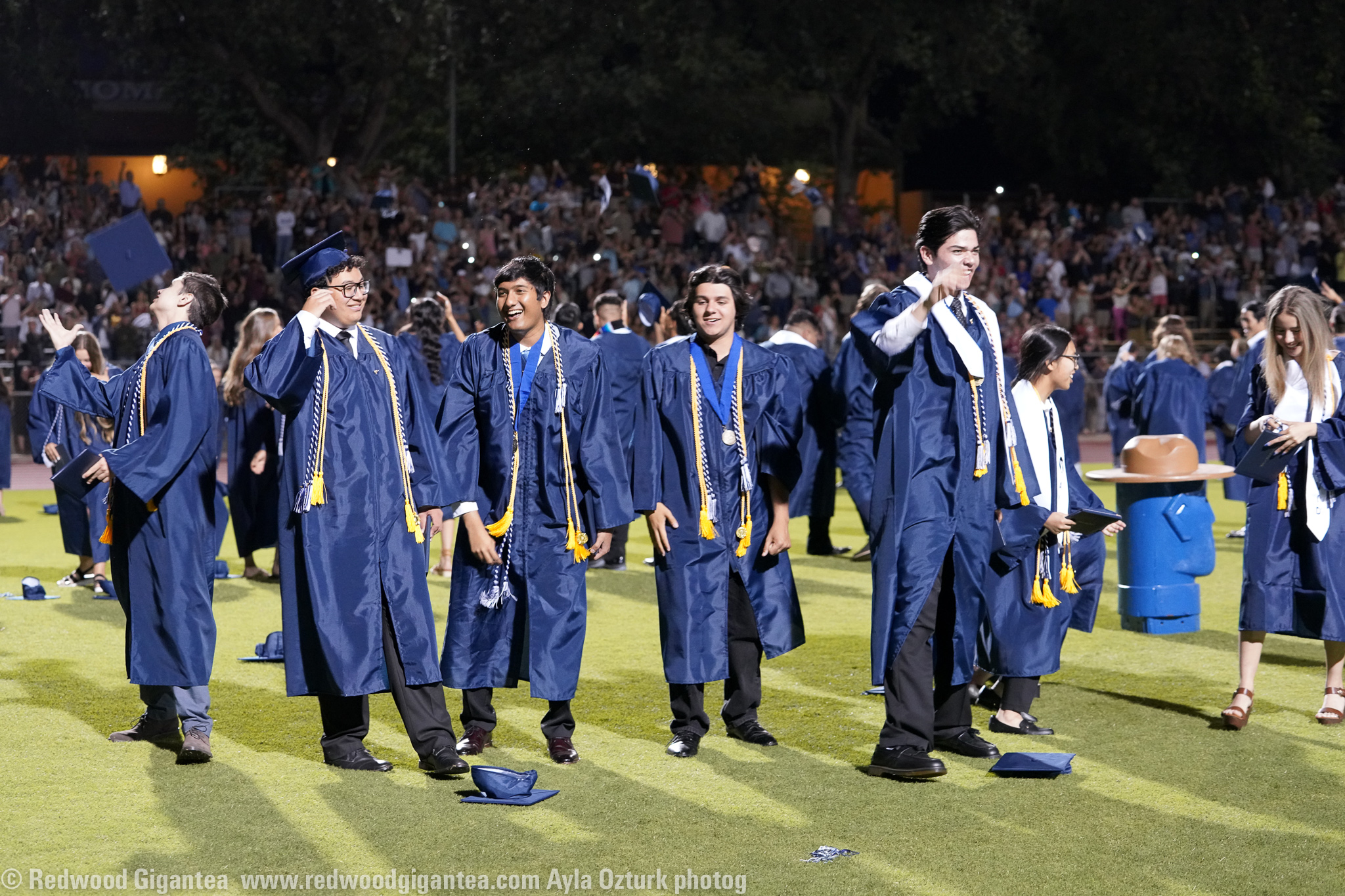 Redwood High School Graduates 540 seniors at first postpandemic sit