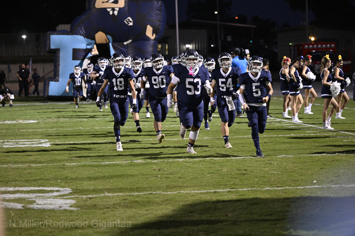 The running of the flags starts the game